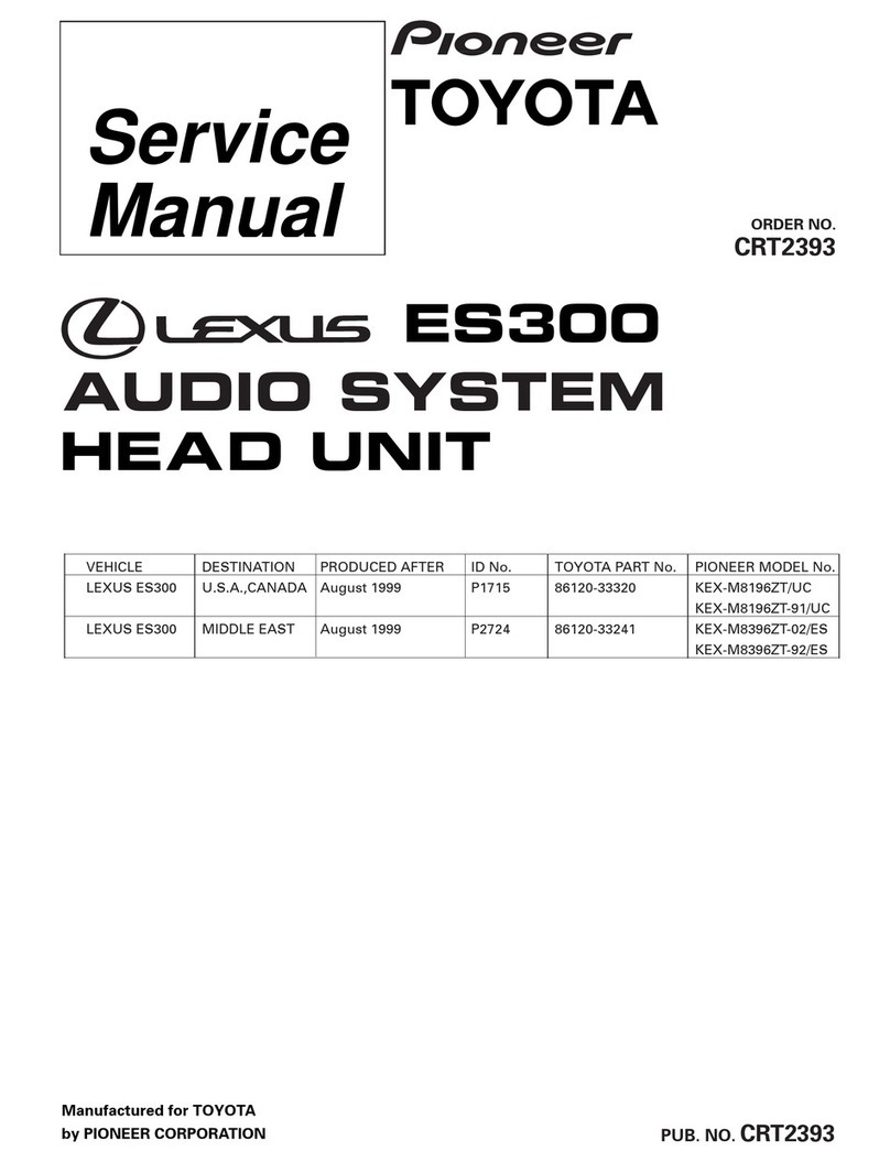 Pioneer ES300 Service manual