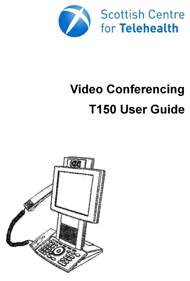 Scottish Centre Tandberg T150 user guide