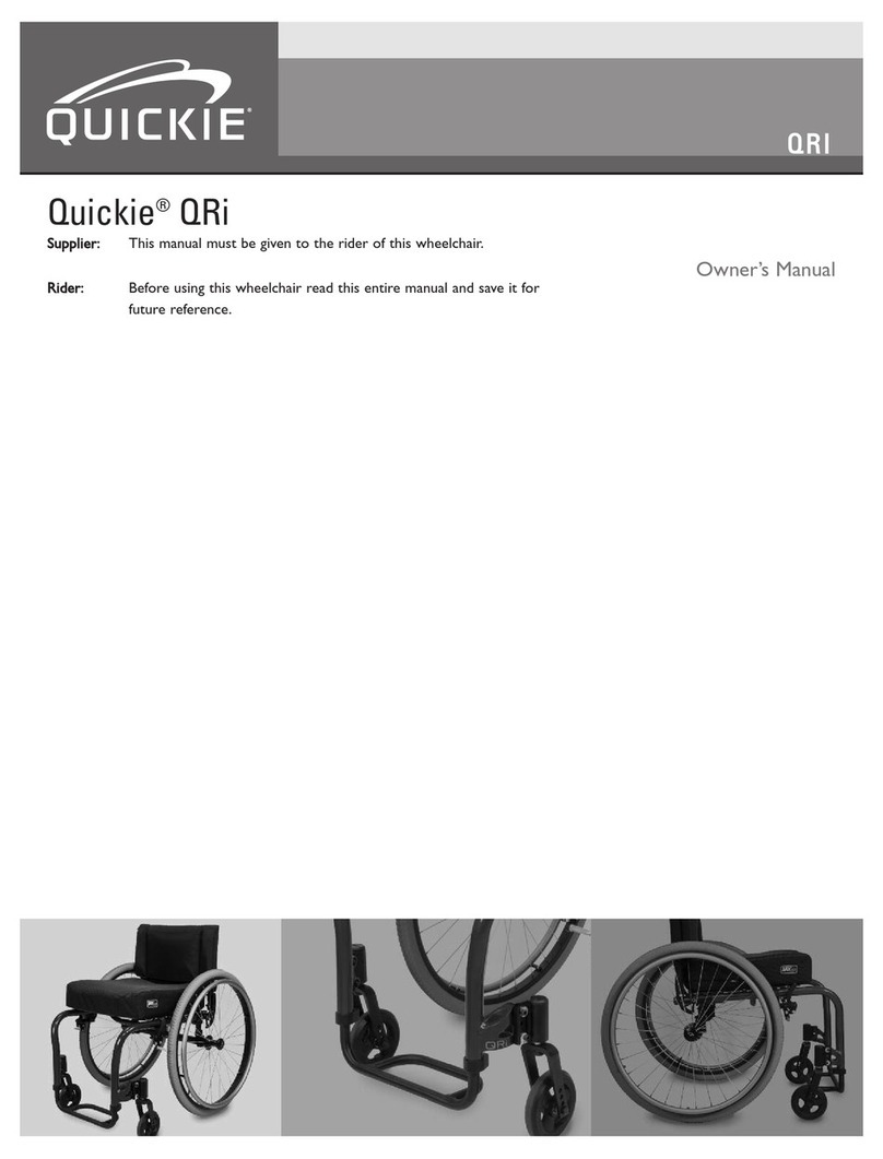 Quickie QRi User manual