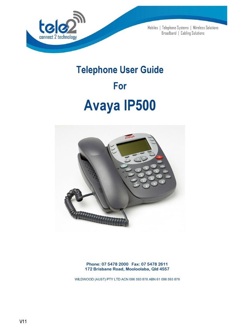 Avaya IP500 user guide
