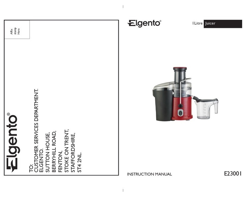 Elgento E23001 instruction manual
