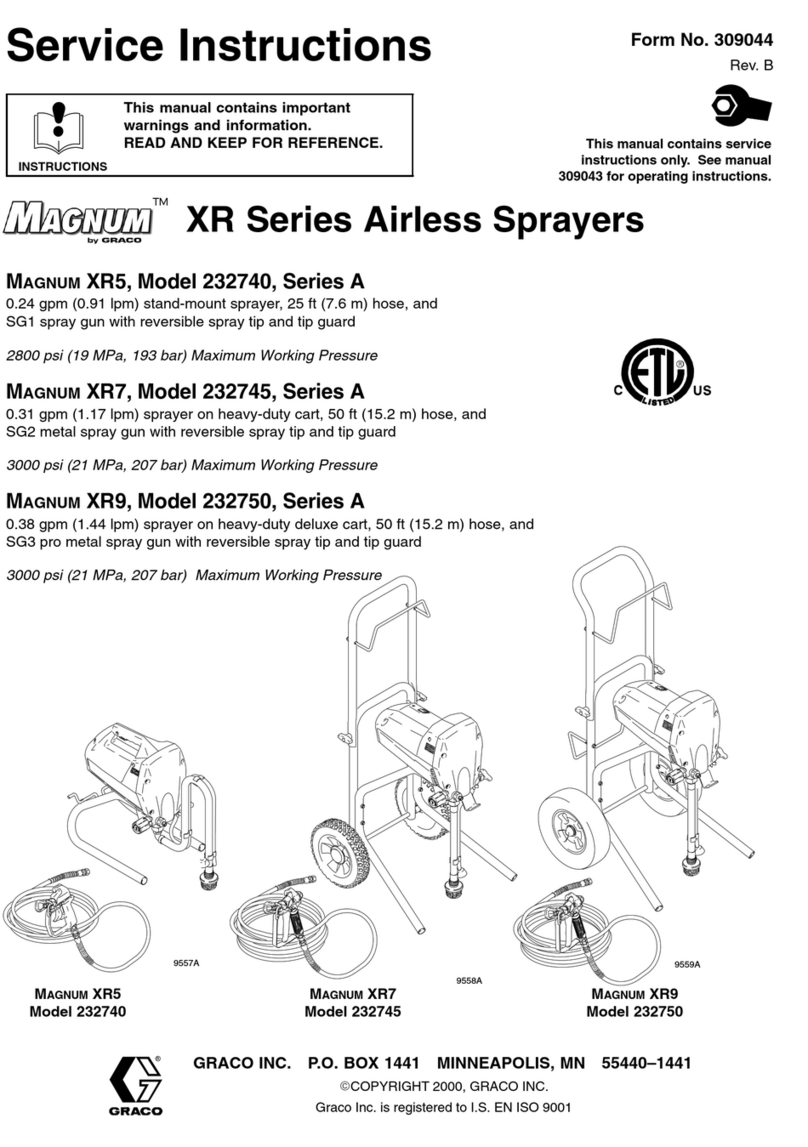 Magnum Magnum XR Series Operating instructions