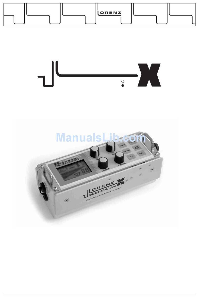 Lorenz X3 User manual