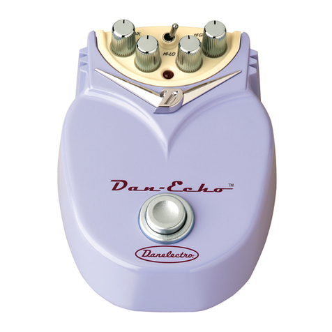 Danelectro Dan-Echo owner's manual