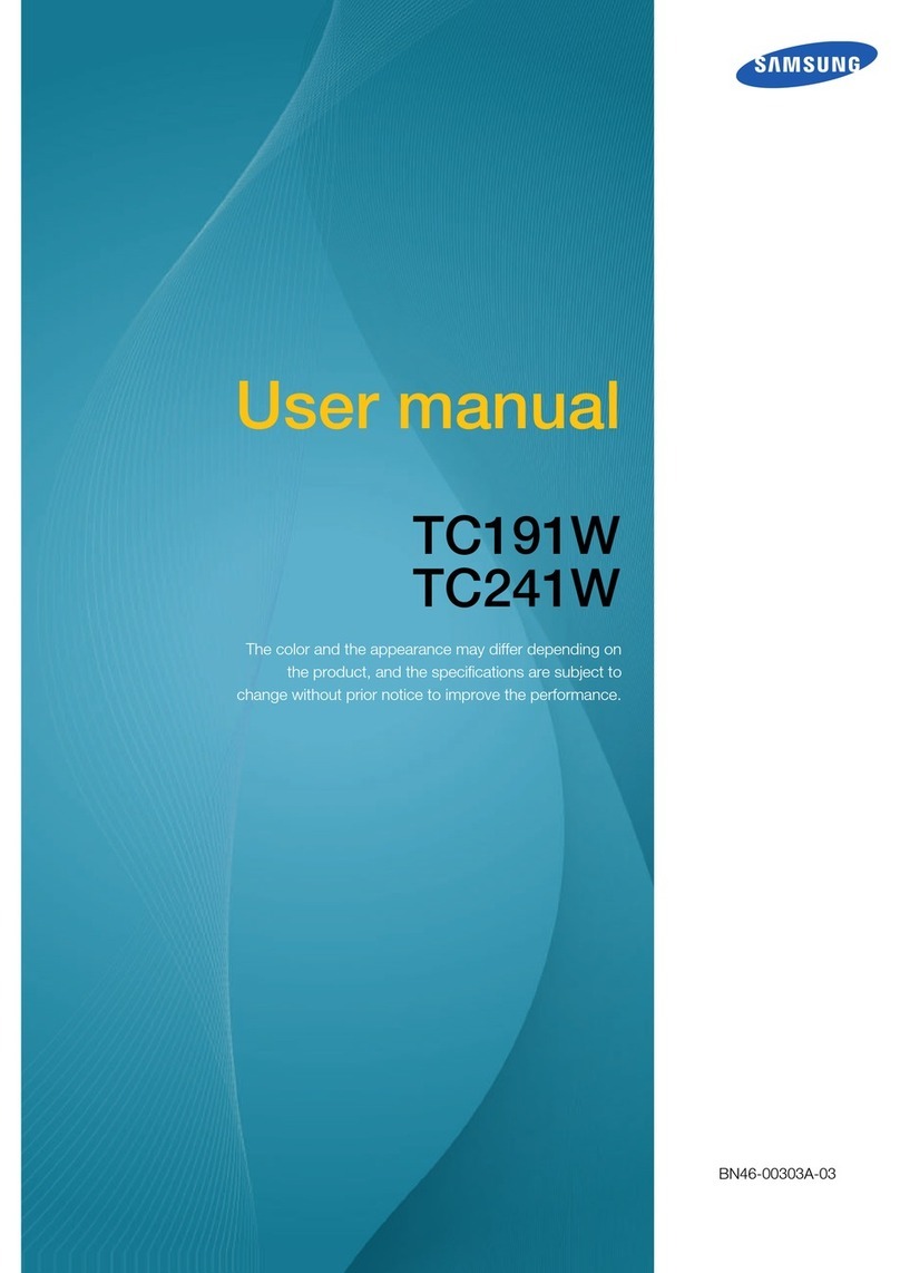 Samsung TC191W User manual