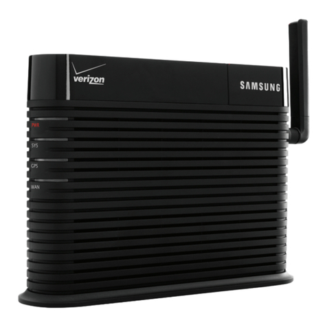 Samsung Verizon Wireless Network Extender User manual