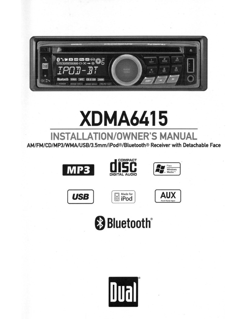 Dual XDMA6415 Operating instructions