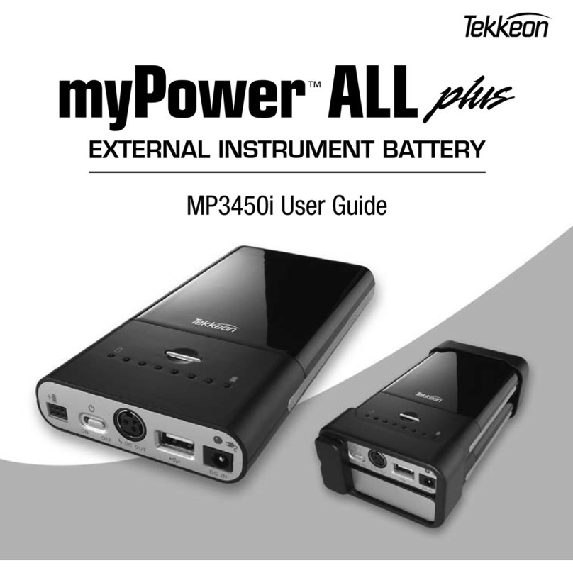 Tekkeon myPower All plus MP3450i user guide