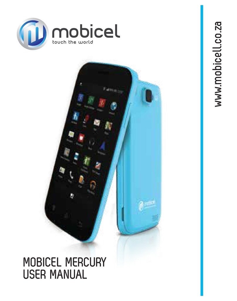 MOBICEL MERCURY user manual