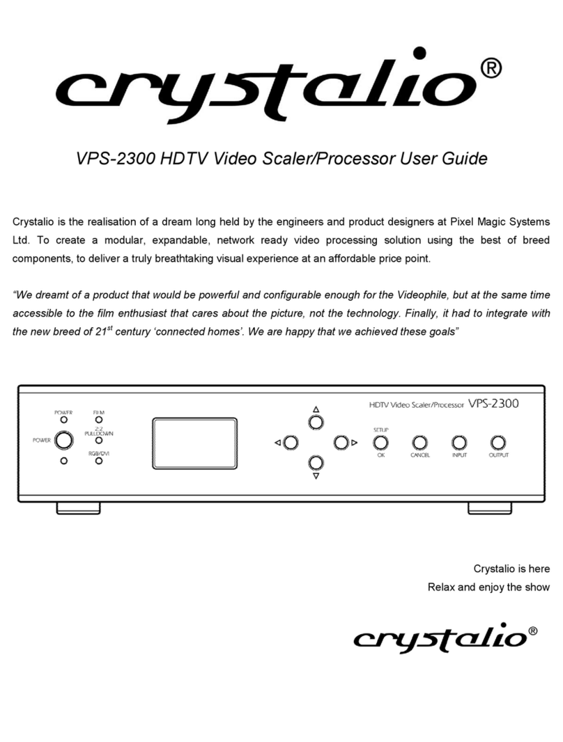 Crystalio VPS-2300 user guide