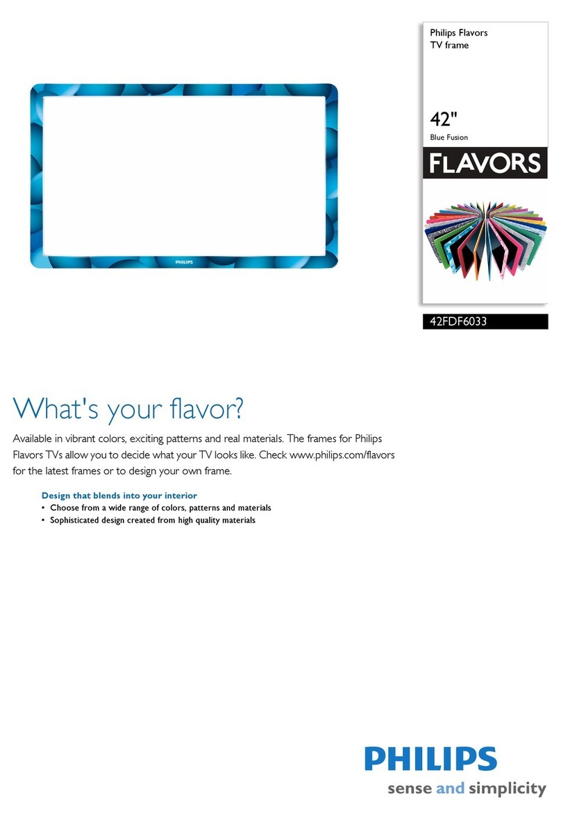 Philips Flavors 42FDF6033 User manual Philips Flavors 42FDF6033 User manual