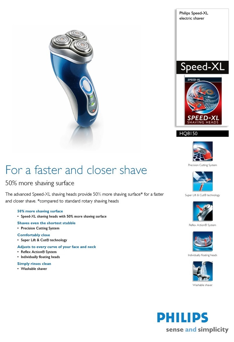 Philips Speed-XL HQ8150 Specifications