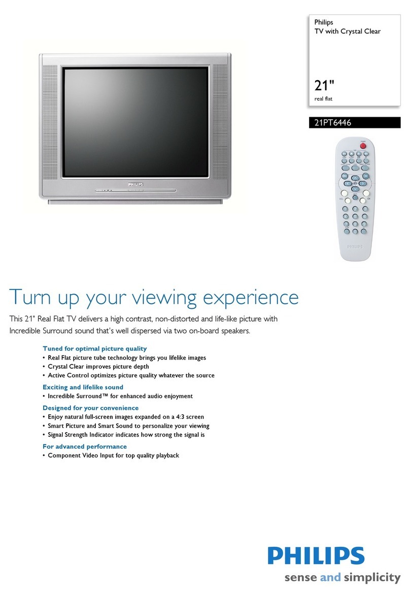 Philips 21PT6446 Brochure & specs
