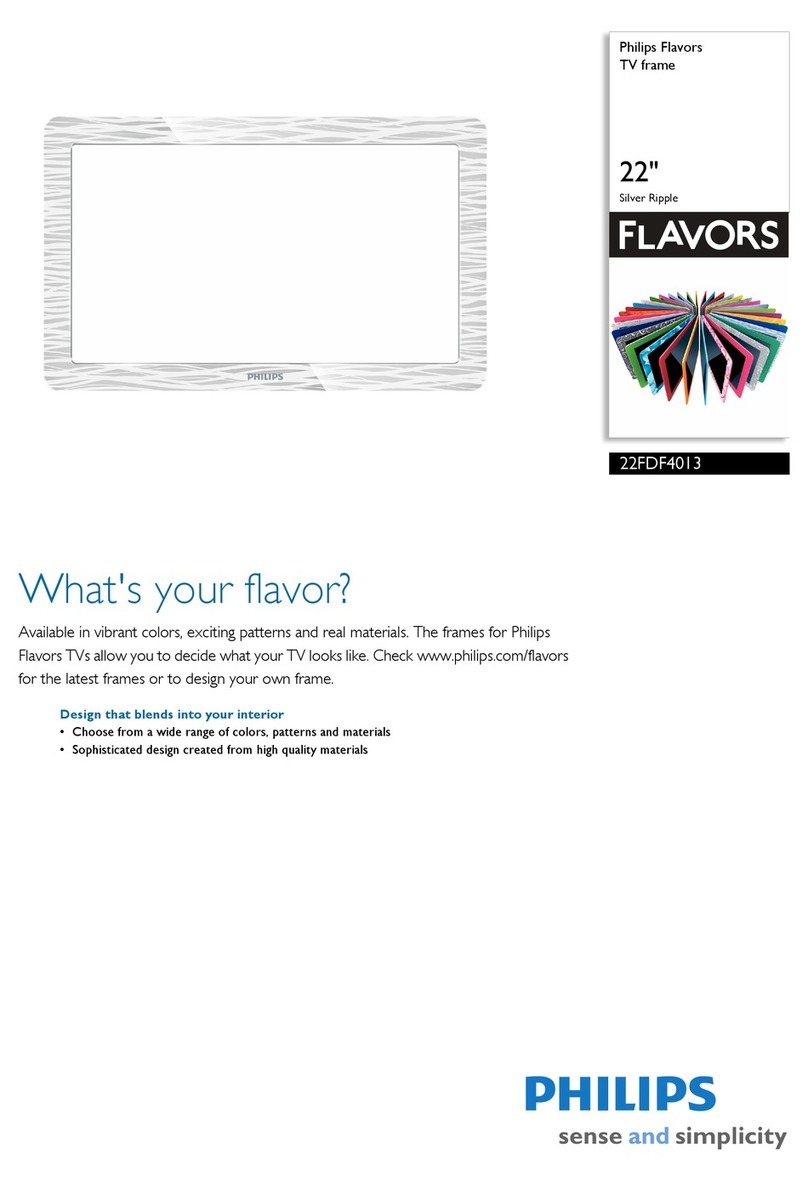 Philips Flavors 22FDF4013 User manual Philips Flavors 22FDF4013 User manual