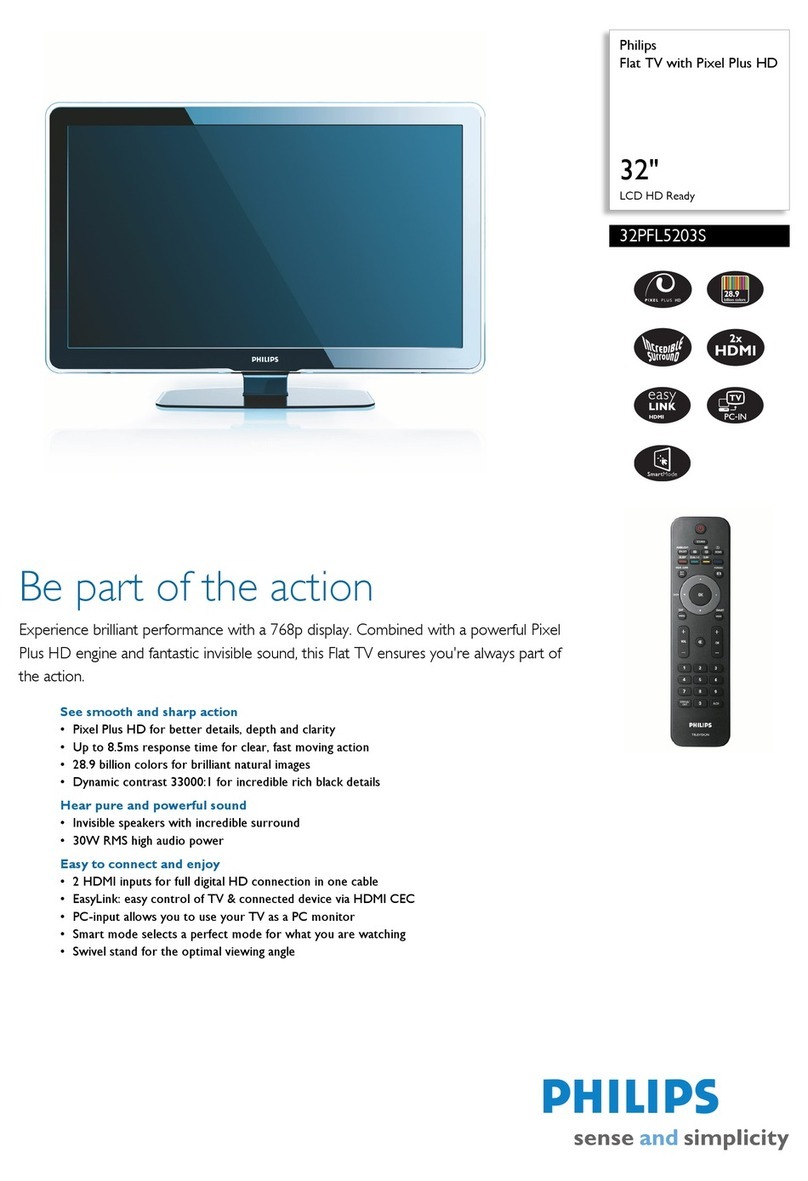 Philips 32PFL5203S/98 User manual
