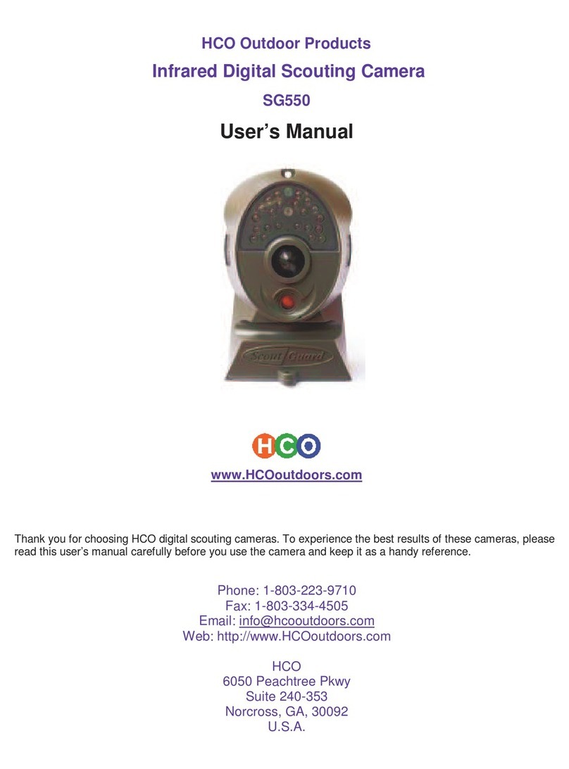 HCO SG550 user manual