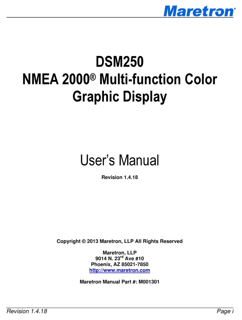 Maretron NMEA 2000 user manual