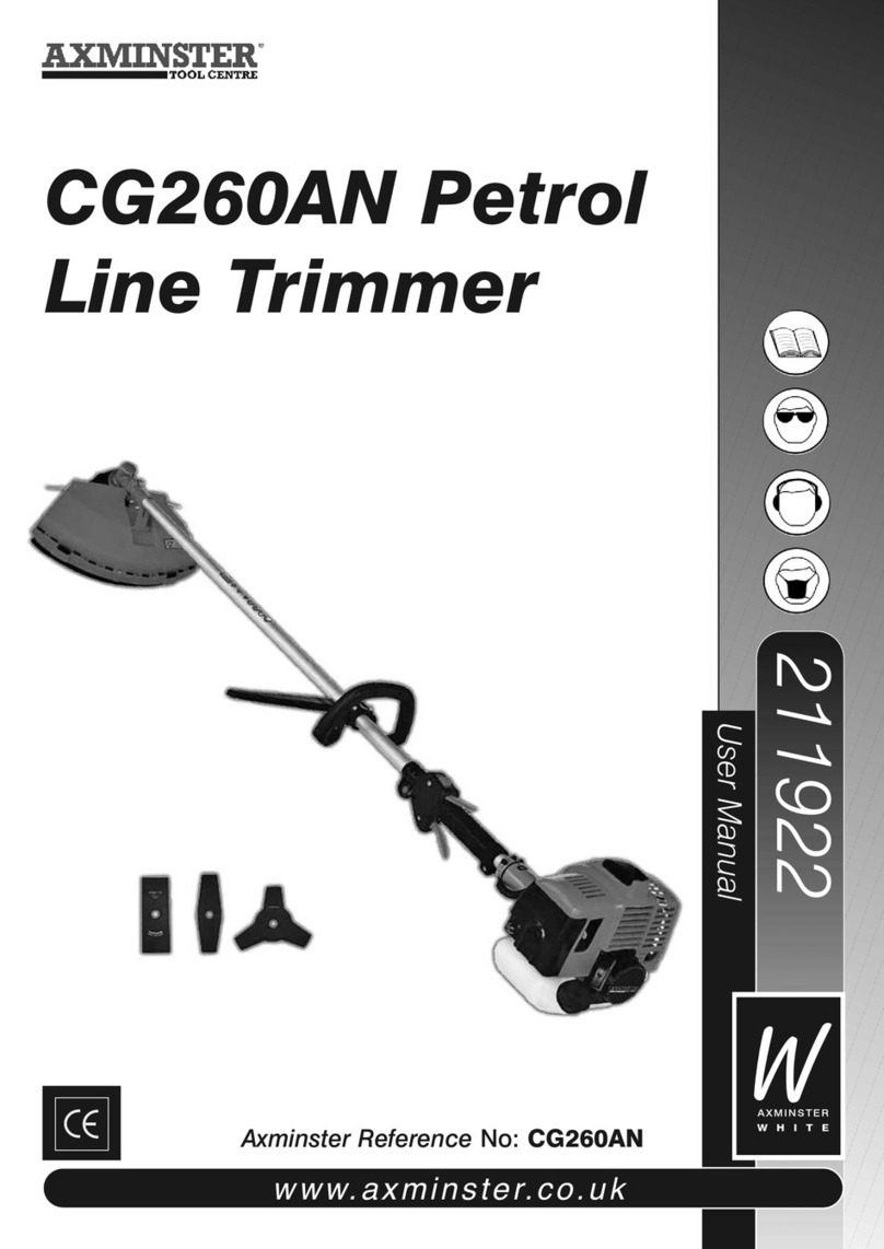 Axminster CG260AN user manual