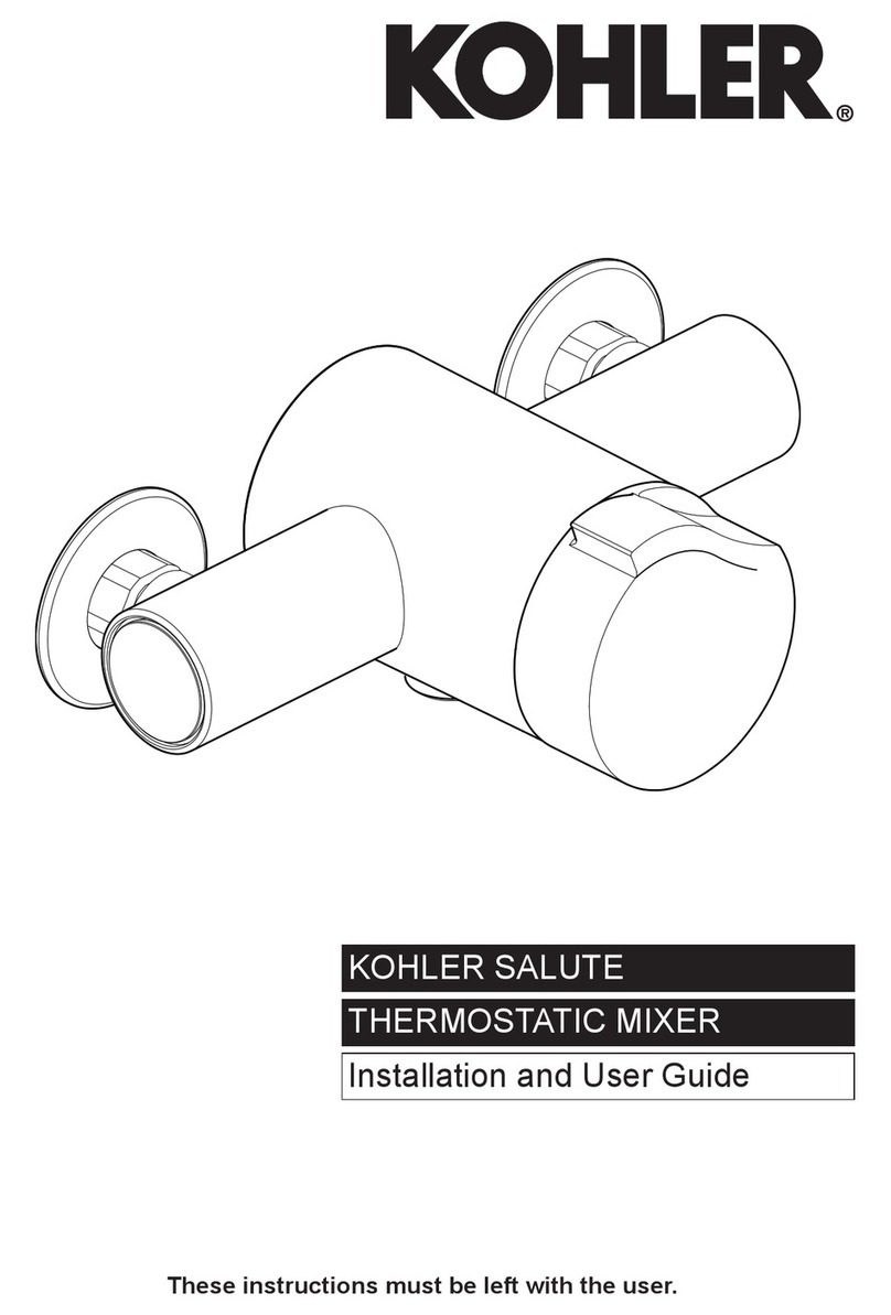 Kohler Salute Installation and user guide