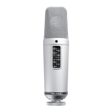 RODE Microphones NT2-A User manual RODE Microphones NT2-A User manual