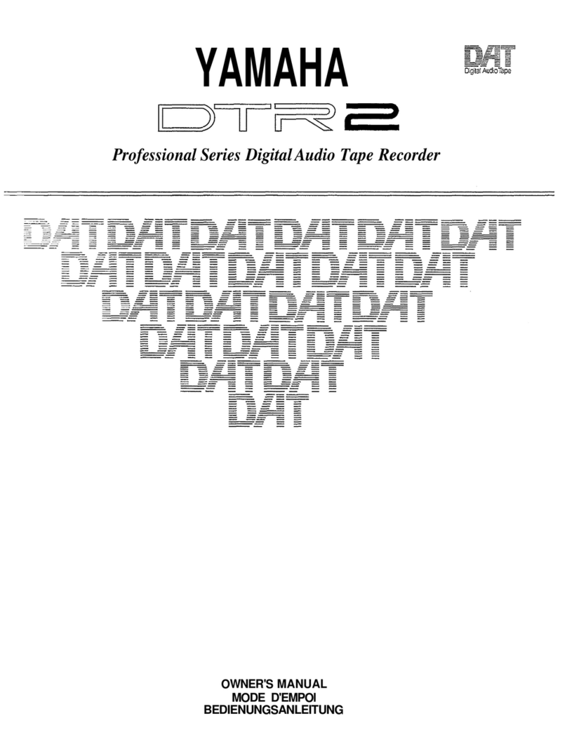 Yamaha DTR2 User manual