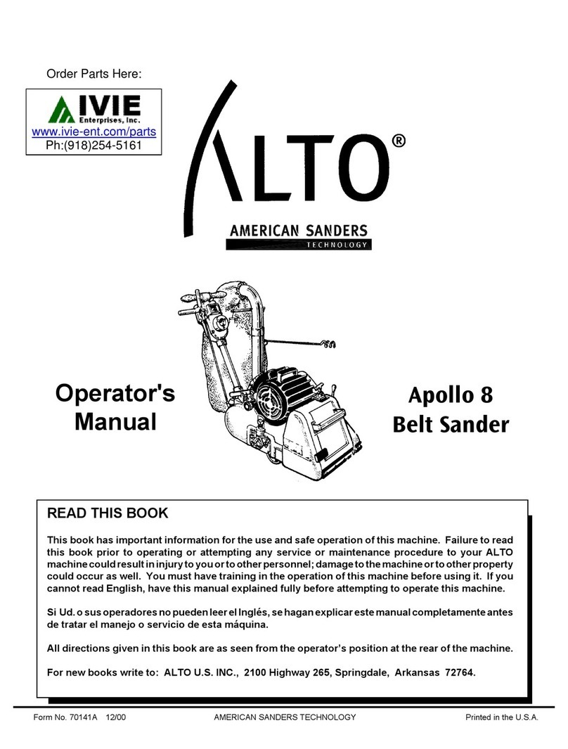 Alto Apollo 8 User manual