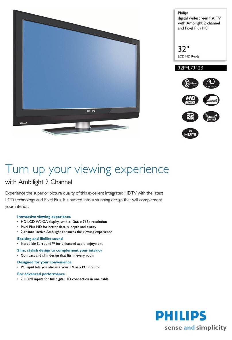Philips 42PFL7342 User manual