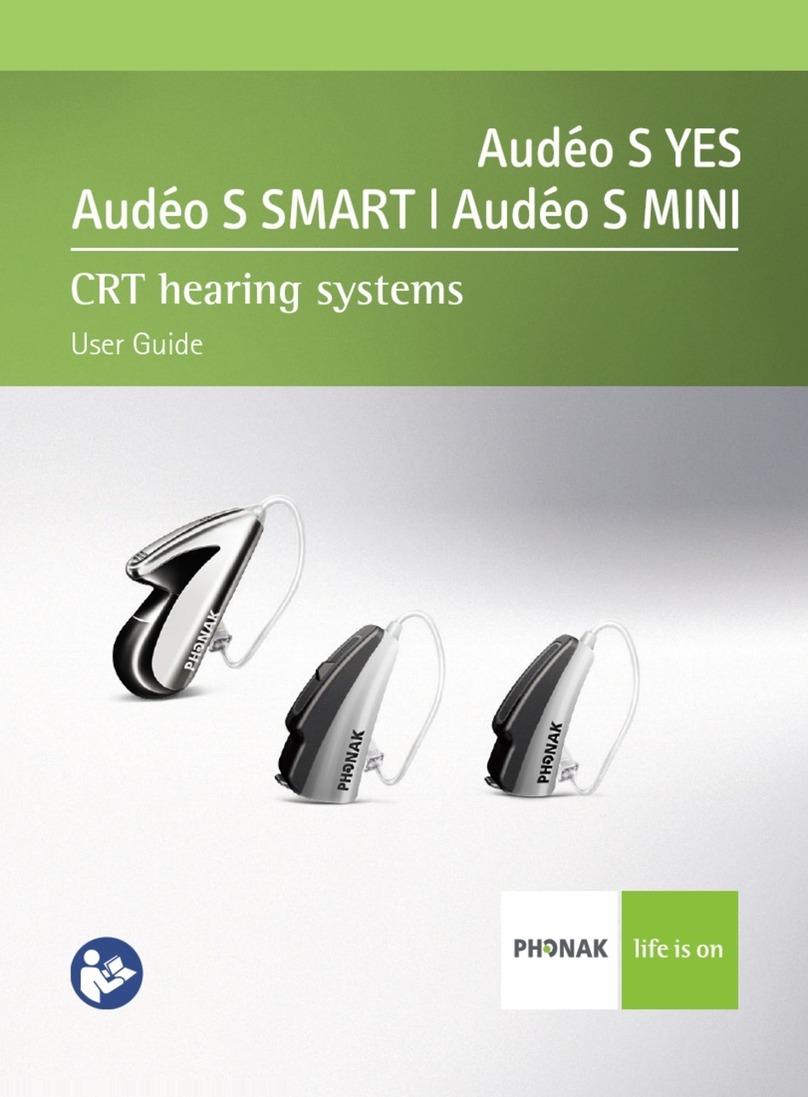 Phonak Audio S YES User manual