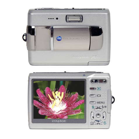 Konica Minolta DiMAGE X60 instruction manual