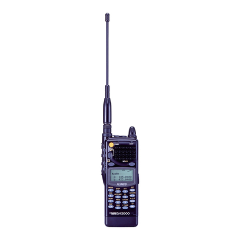 Alinco DJ-X2000 User manual Alinco DJ-X2000 User manual