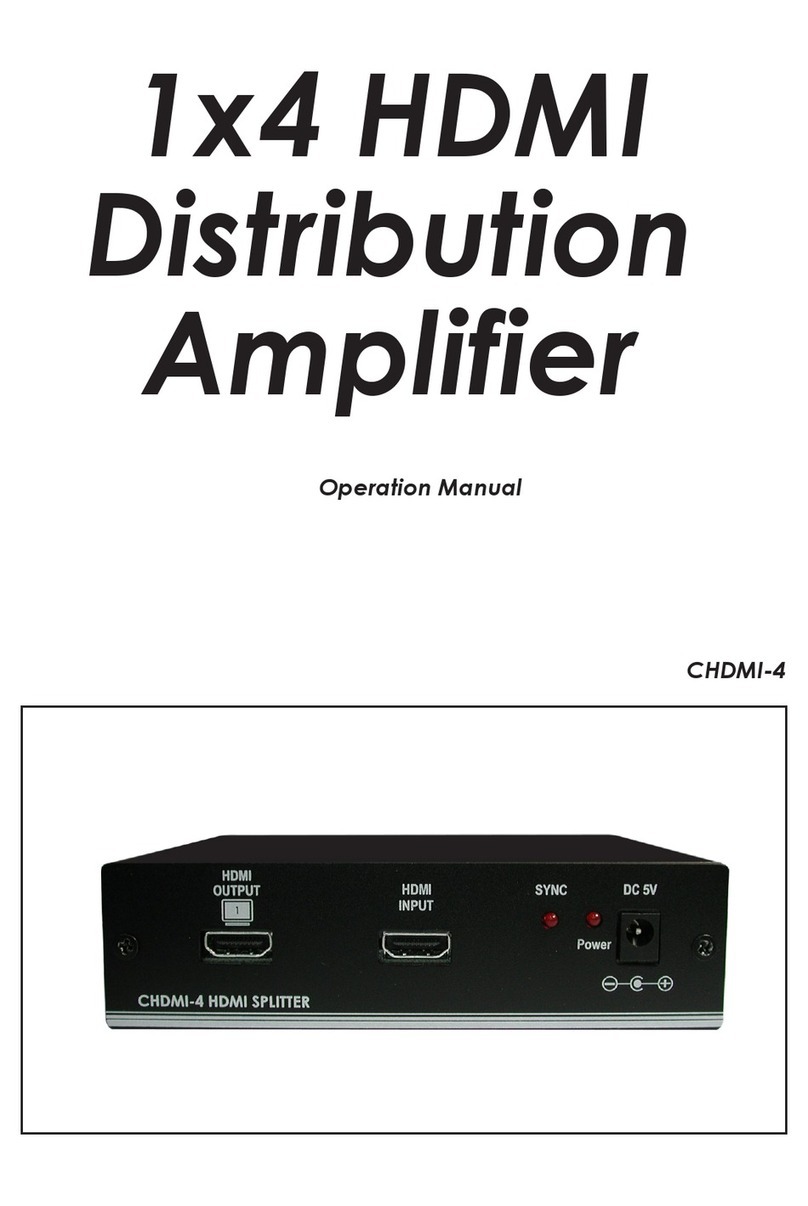 Cypress CHDMI-4 Operation manual