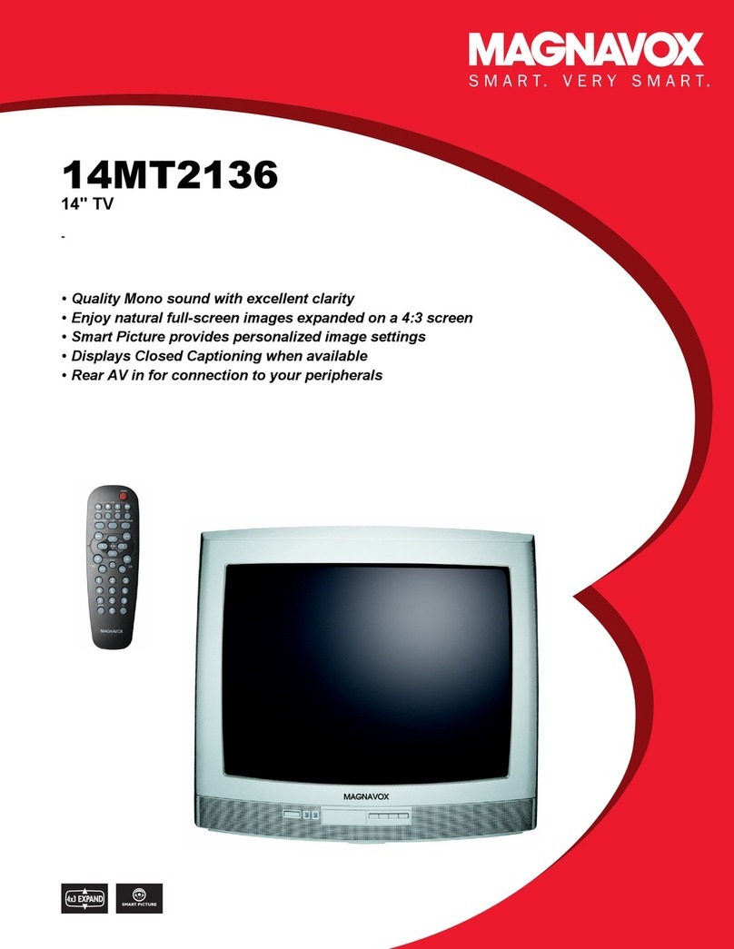 Magnavox 14MT2136 User manual