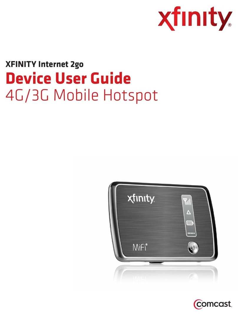 Comcast High-Speed 2go user guide