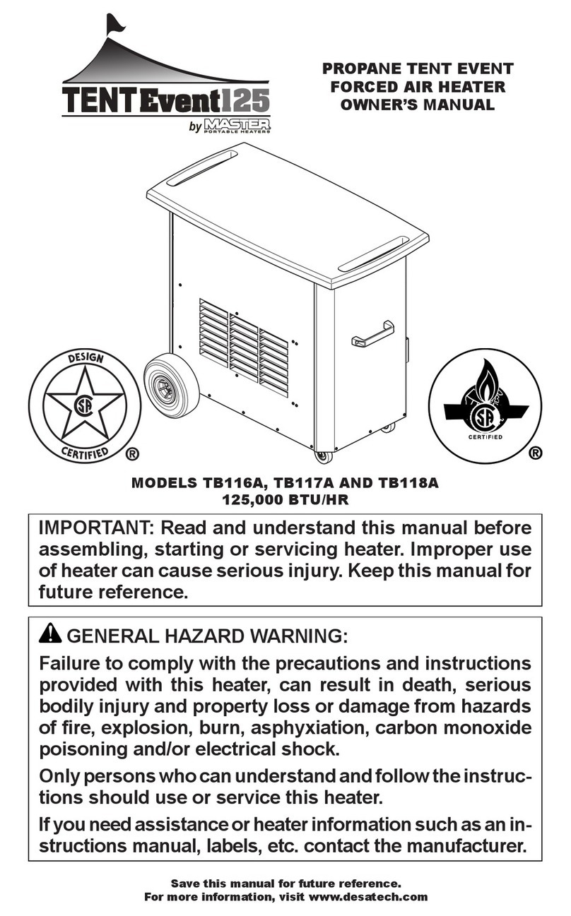 Master TB116A User manual Master TB116A User manual