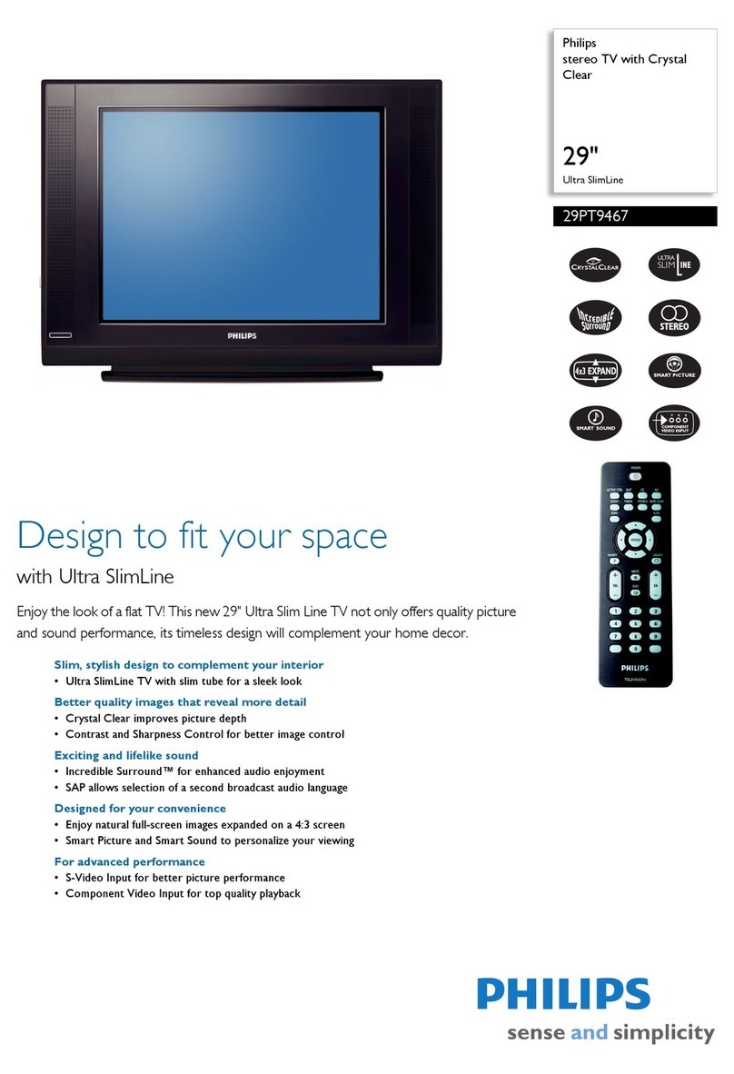 Philips 29PT9467 User manual