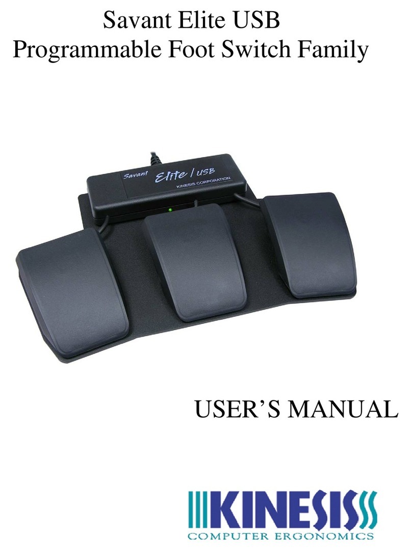 Kinesis Savant Elite USB user manual