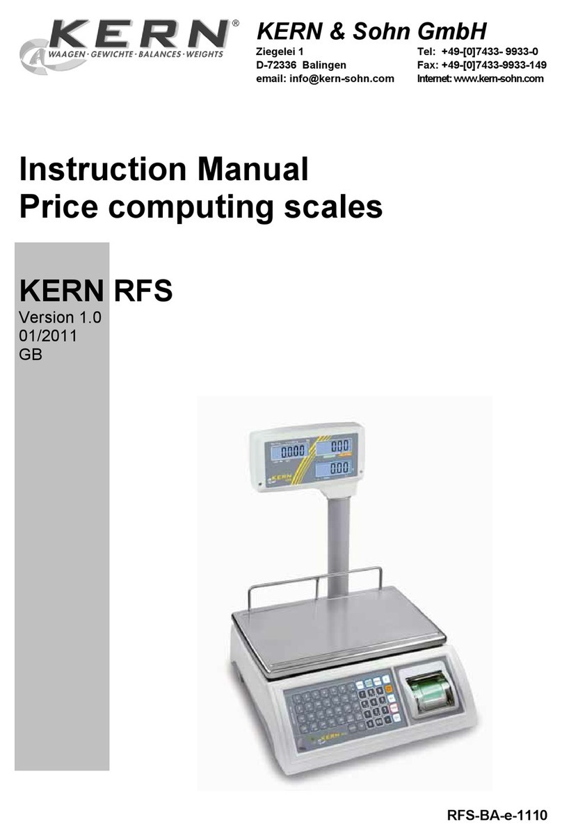 KERN RFS User manual