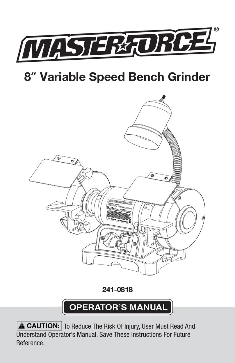 MasterForce 241-0818 User manual