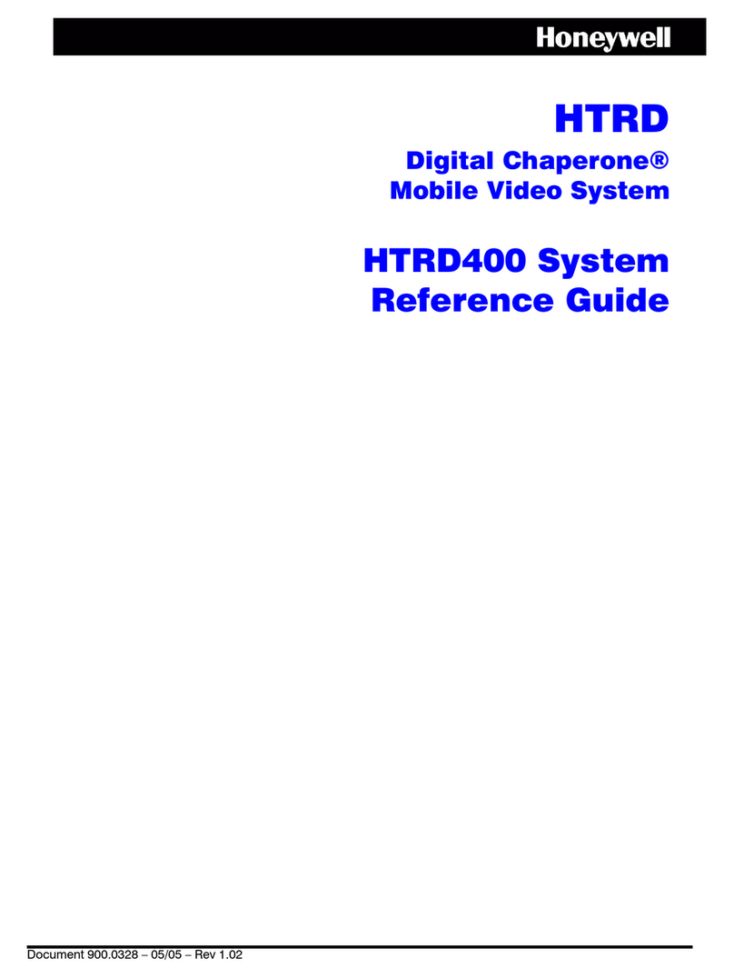 Honeywell HTRD400 User manual