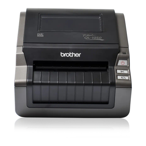 Brother QL-1050 User manual