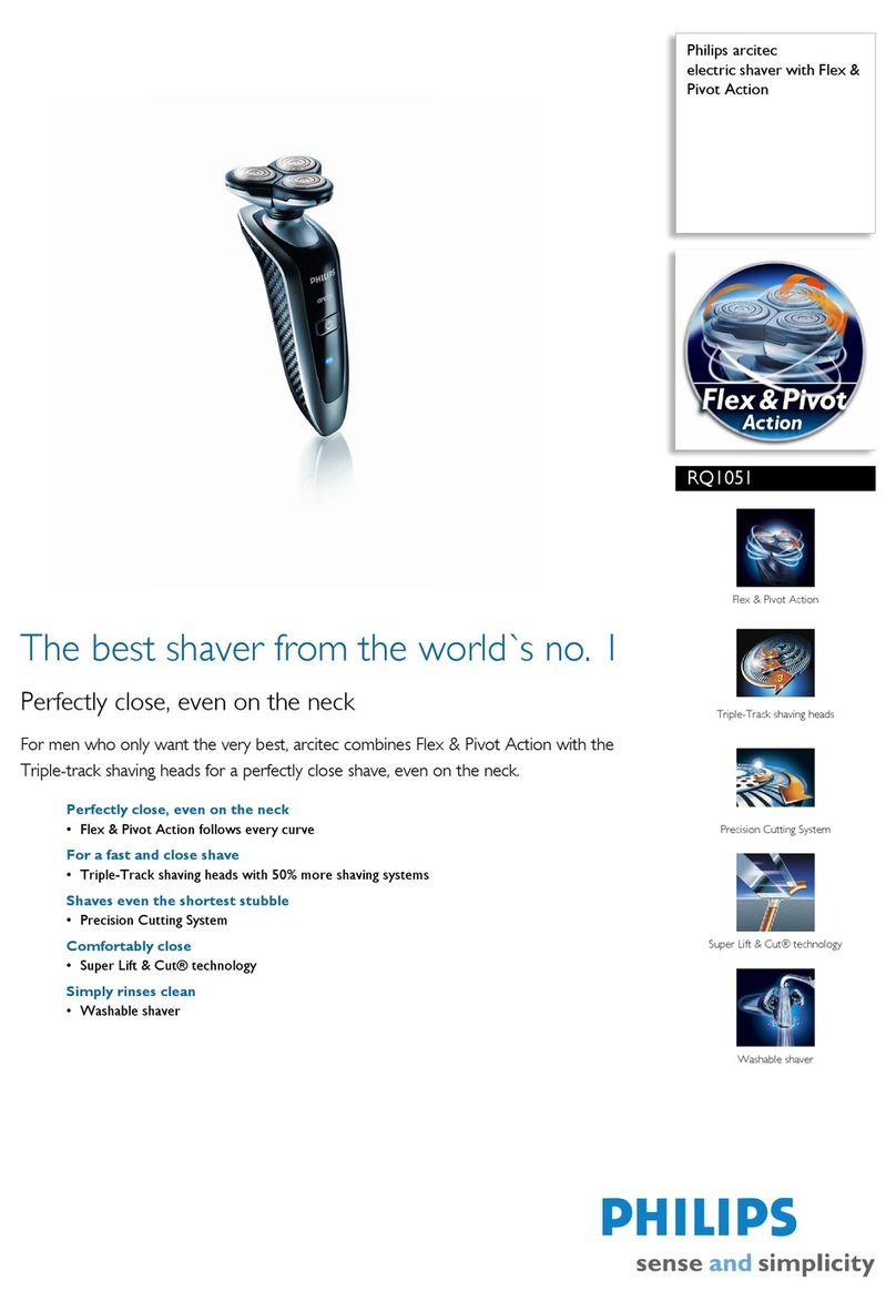 Philips RQ1051 User manual