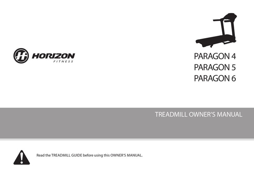 Horizon Fitness PARAGON 6 owner's manual Horizon Fitness PARAGON 6 owner's manual