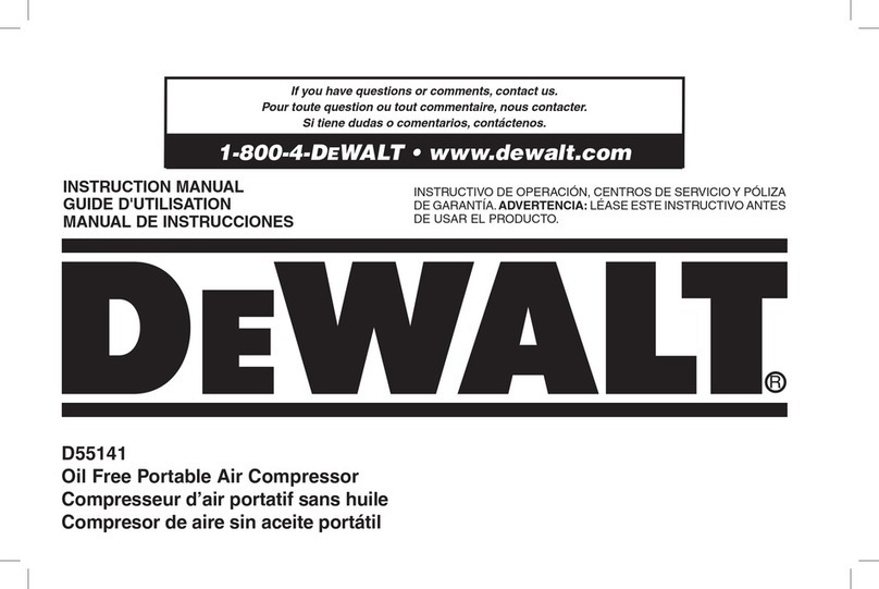 DeWalt D55141 instruction manual