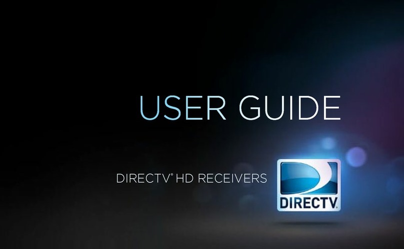 DirecTV HD RECEIVERS user guide