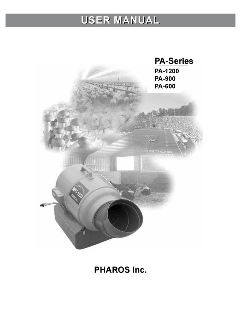 Pharos PA-1200 user manual