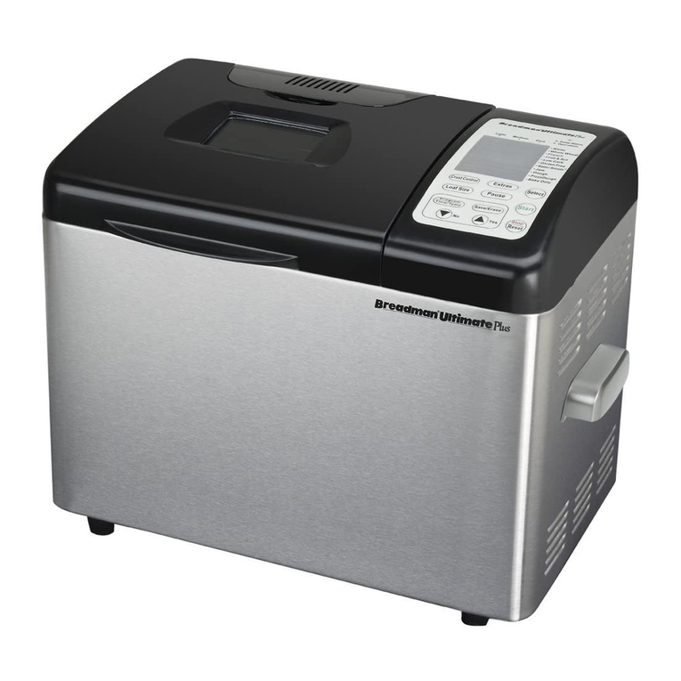 Breadman TR2500BC Technical specifications