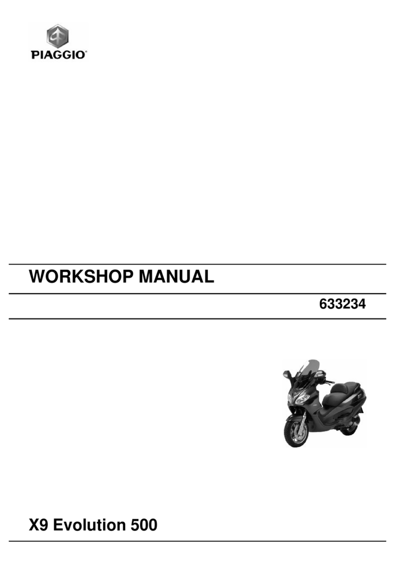 PIAGGIO 633234 Workshop manual