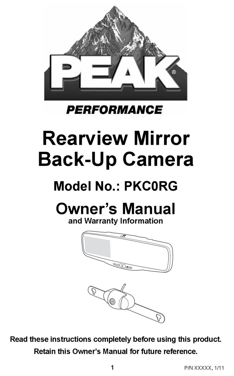 Peak PKC0RG owner's manual