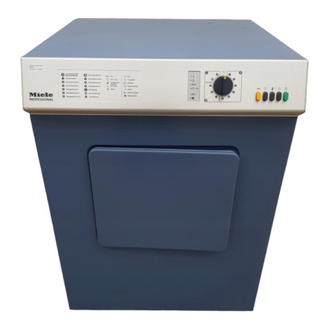 Miele T 6185 User manual Miele T 6185 User manual