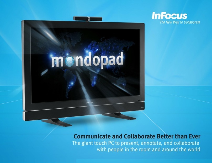 InFocus mondopad Brochure & specs